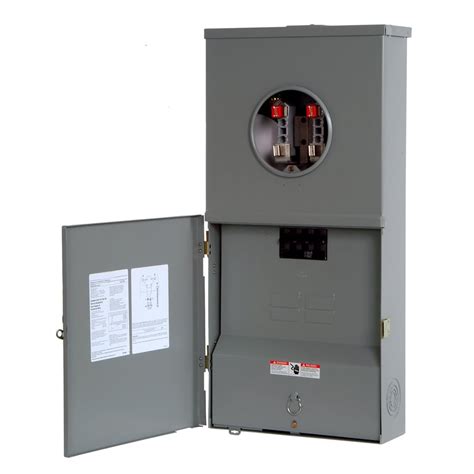 electric meter box with disconnect 200 amp|200a meter socket with disconnect.